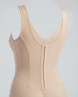 Full body shaper with hooks & zip